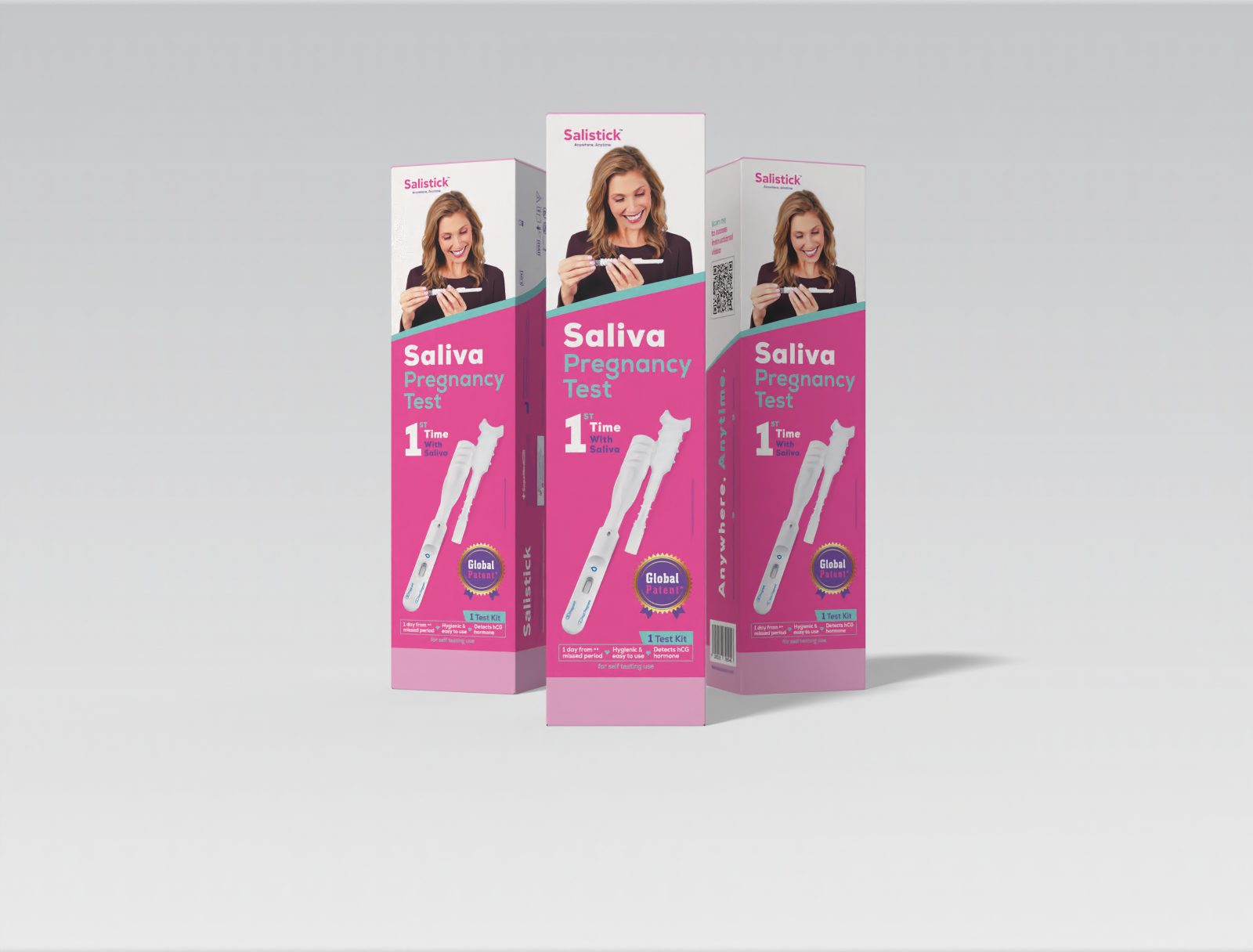 SaliStick Saliva Pregnancy Test Packaging Photo